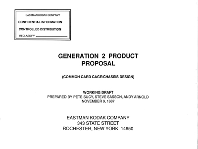 Macintosh Common Card Cage Proposal